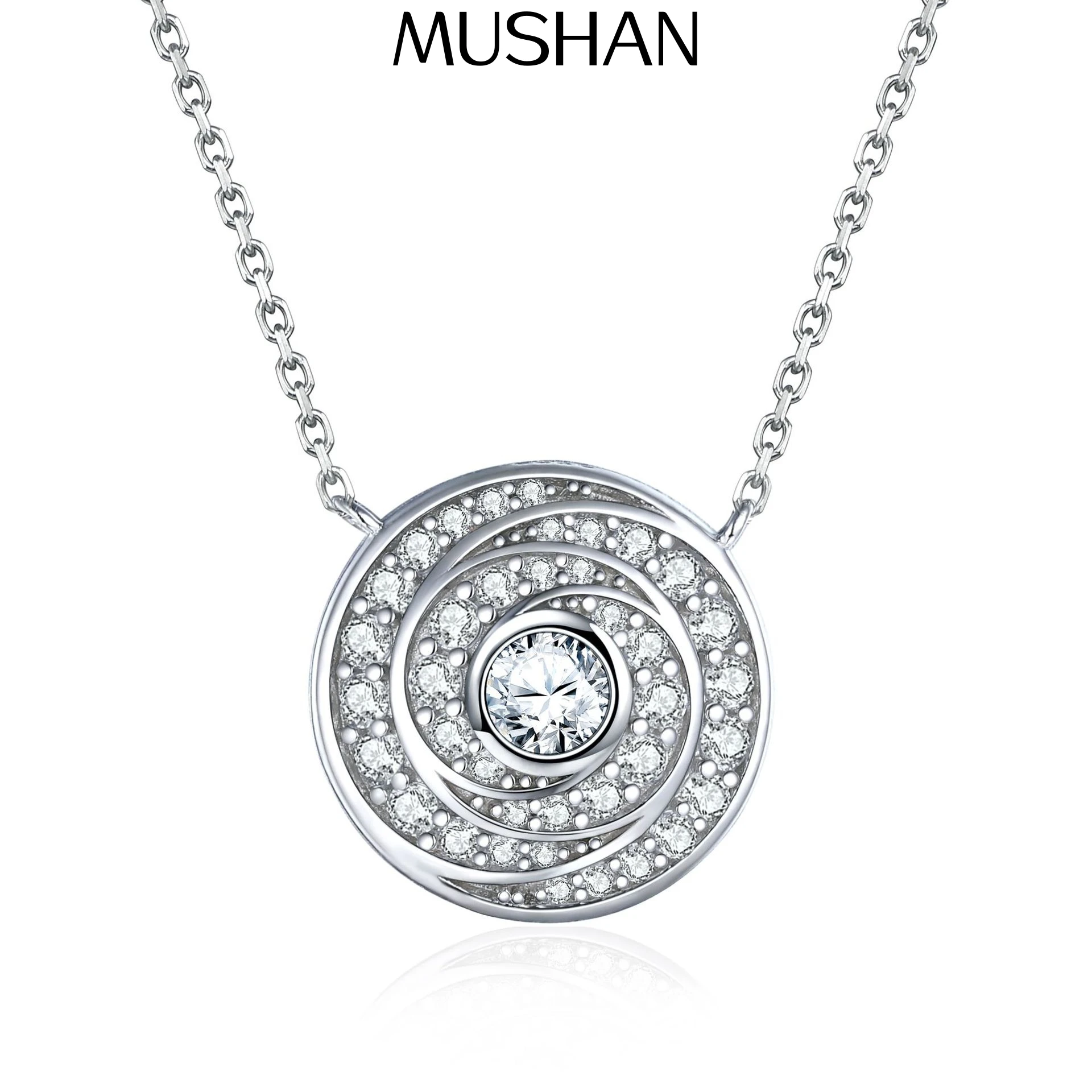 MuShan Jewelry 925 Sterling Silver Vintage Necklaces 7A Cubic Zirconia Necklaces Pendant Engagement Anniversary Women
MuShan Jewelry 925 Sterling Silver Vintage Necklaces 7A Cubic Zirconia Necklaces Pendant Engagement Anniversary Women