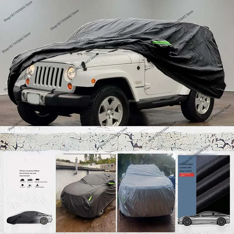 Чехол на кузов автомобиля для Jeep Wrangler JK JL Hardtop 2, 4 двери, 2007-2021, уличный ветрозащитный, водонепроницаемый, 210D, Oxford Protect
Чехол на кузов автомобиля для Jeep Wrangler JK JL Hardtop 2, 4 двери, 2007-2021, уличный ветрозащитный, водонепроницаемый, 210D, Oxford Protect