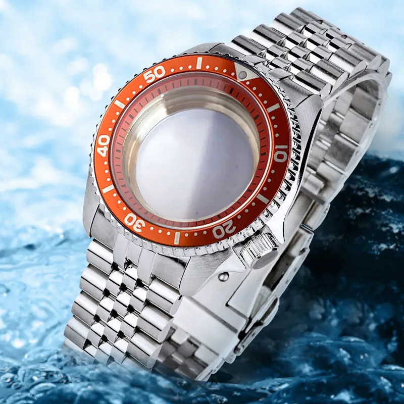 Tandorio 41 мм подходит для NH35 NH36 автоматический механизм с плоским сапфировым стеклом с двойным куполом 200 м водонепроницаемый корпус часов запасная часть
Tandorio 41 мм подходит для NH35 NH36 автоматический механизм с плоским сапфировым стеклом с двойным куполом 200 м водонепроницаемый корпус часов запасная часть