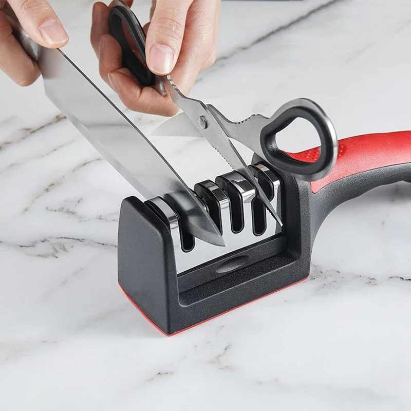 3/4 Segment Knife Sharpener Kitchen Professional Knife Sharpener Handheld Multifunctional Sharpening Stone Manual Knife Sharpene
3/4 Segment Knife Sharpener Kitchen Professional Knife Sharpener Handheld Multifunctional Sharpening Stone Manual Knife Sharpene