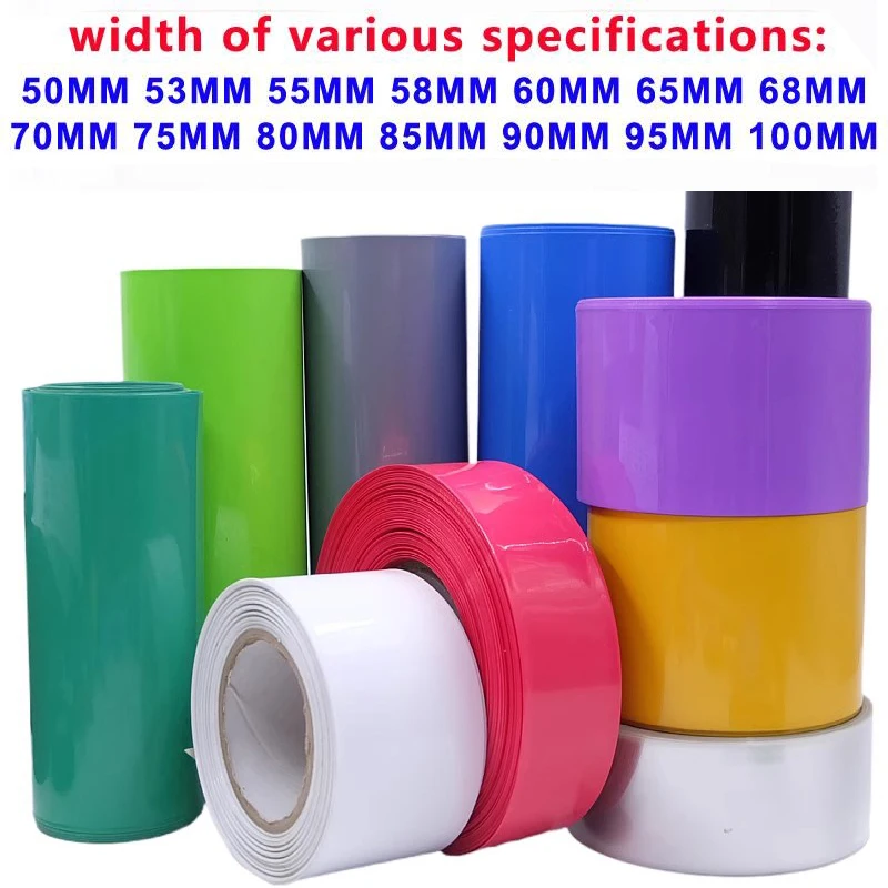 1KG 21700 battery PVC shrink tube 18650 shrink film lithium battery pack packaging film insulation 14500 battery shrink tube
1KG 21700 battery PVC shrink tube 18650 shrink film lithium battery pack packaging film insulation 14500 battery shrink tube