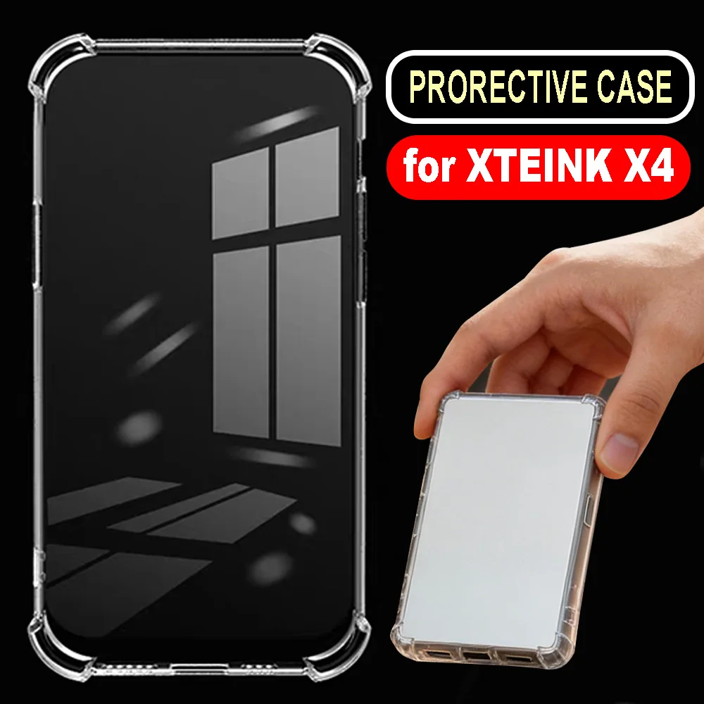 For XTEINK X4 Transparent Case E-reader Slim Shockproof Protective Bumper Case for XTEINK X4 Soft Cover Clear TPU Phone Shell
For XTEINK X4 Transparent Case E-reader Slim Shockproof Protective Bumper Case for XTEINK X4 Soft Cover Clear TPU Phone Shell