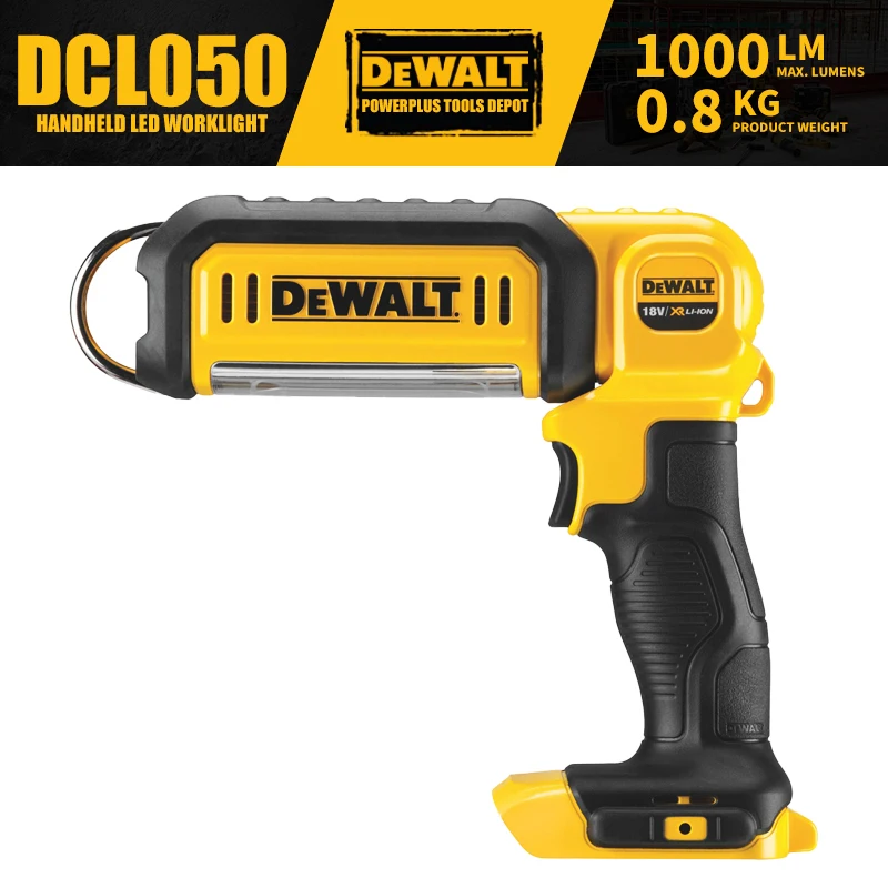DEWALT DCL050 18V XR, литий-ионный портативный фонарь, 1000 лм, портативное освещение
DEWALT DCL050 18V XR, литий-ионный портативный фонарь, 1000 лм, портативное освещение