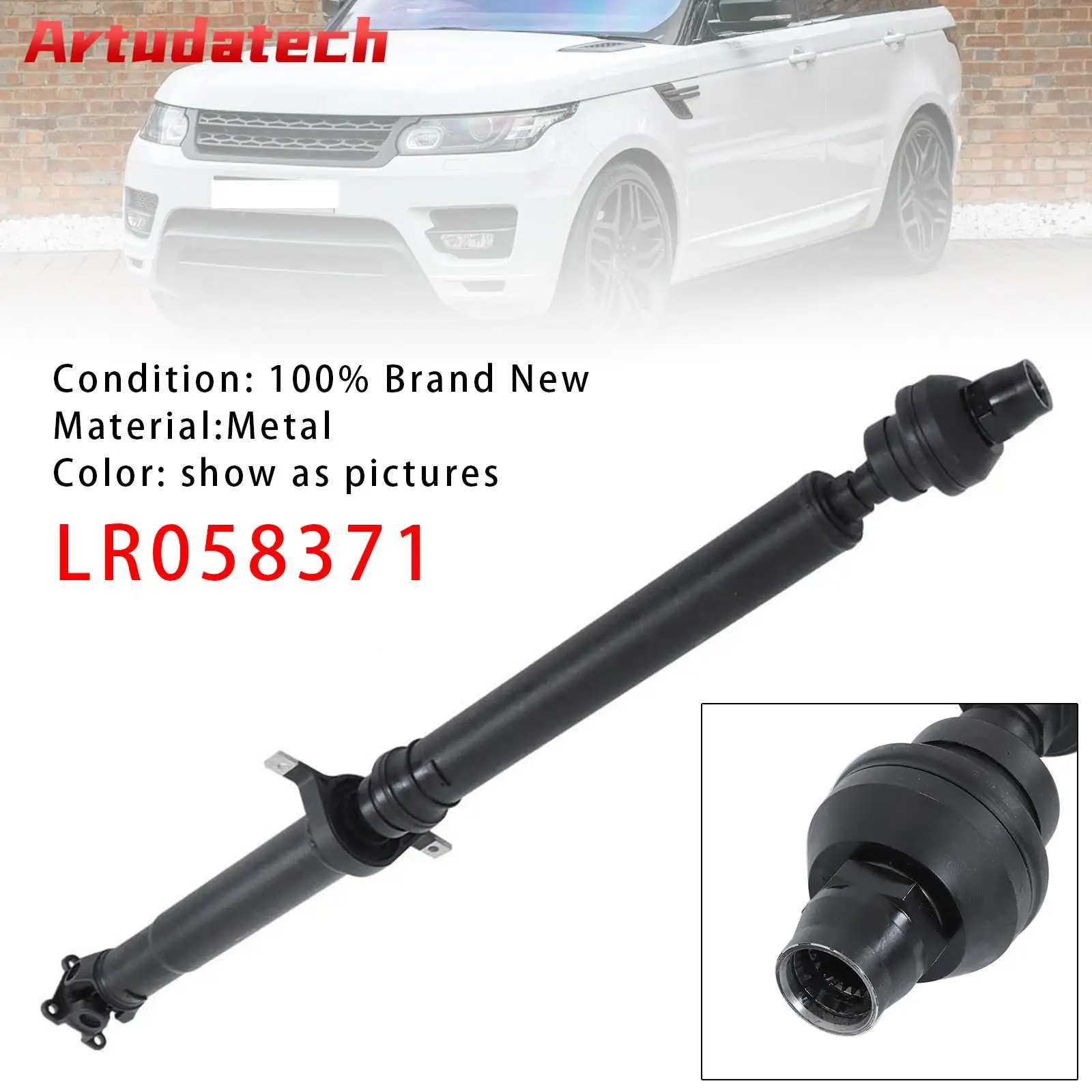 Задний приводной вал Artudatech в сборе LR058371 для Range Rover L405, автомобильные аксессуары
Задний приводной вал Artudatech в сборе LR058371 для Range Rover L405, автомобильные аксессуары