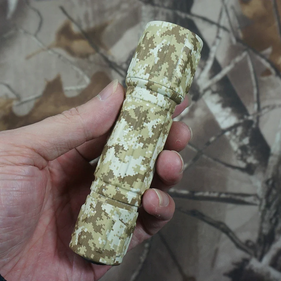 Camouflage GT6A-S PROMOTION Standard Waterproof Shockproof Xenon Flashlight Torch (without battery)
Camouflage GT6A-S PROMOTION Standard Waterproof Shockproof Xenon Flashlight Torch (without battery)