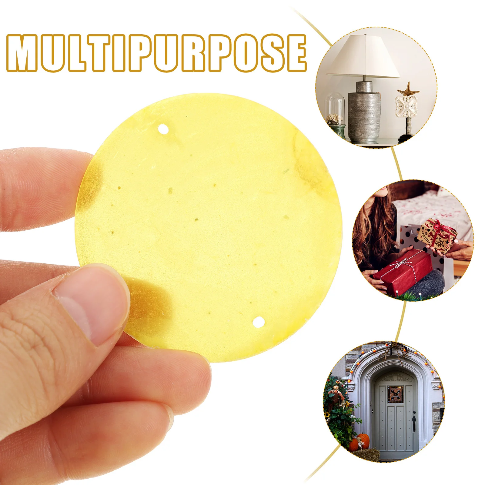 100Pcs Polished Round Natural Shells Pieces DIY Pendant Craft Accessories Jewelry Making Materials for Dream Catcher Wind Chime
100Pcs Polished Round Natural Shells Pieces DIY Pendant Craft Accessories Jewelry Making Materials for Dream Catcher Wind Chime