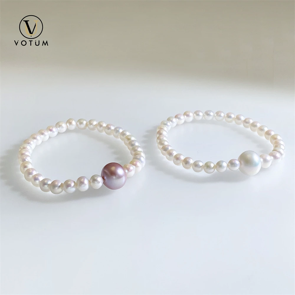 Votum Chinese Freshwater Pearl Bracelet for Women Lady Elastic Pearls Bracelets for Lady Birthday Yoga Energy Gift Jewelry
Votum Chinese Freshwater Pearl Bracelet for Women Lady Elastic Pearls Bracelets for Lady Birthday Yoga Energy Gift Jewelry