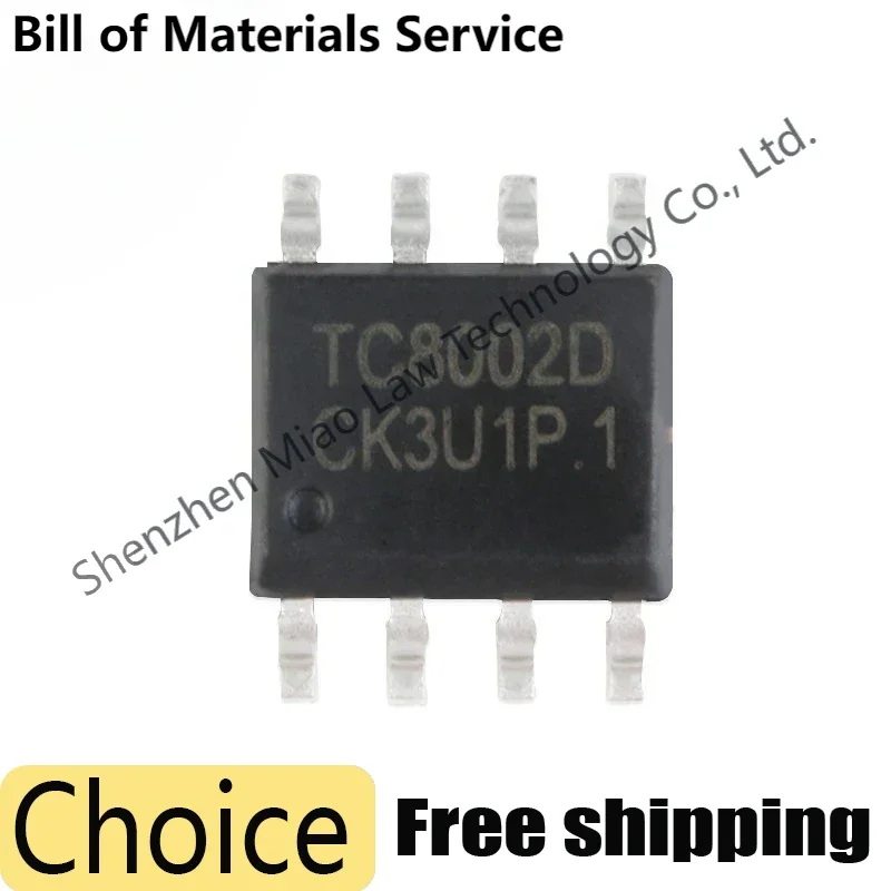 50pcs/10pcs TC8002 TC8002D SOP-8 SOP8 3W Universal Audio Power Amplifier Compatible with LM4871 Chip IC Controller New Original
50pcs/10pcs TC8002 TC8002D SOP-8 SOP8 3W Universal Audio Power Amplifier Compatible with LM4871 Chip IC Controller New Original
