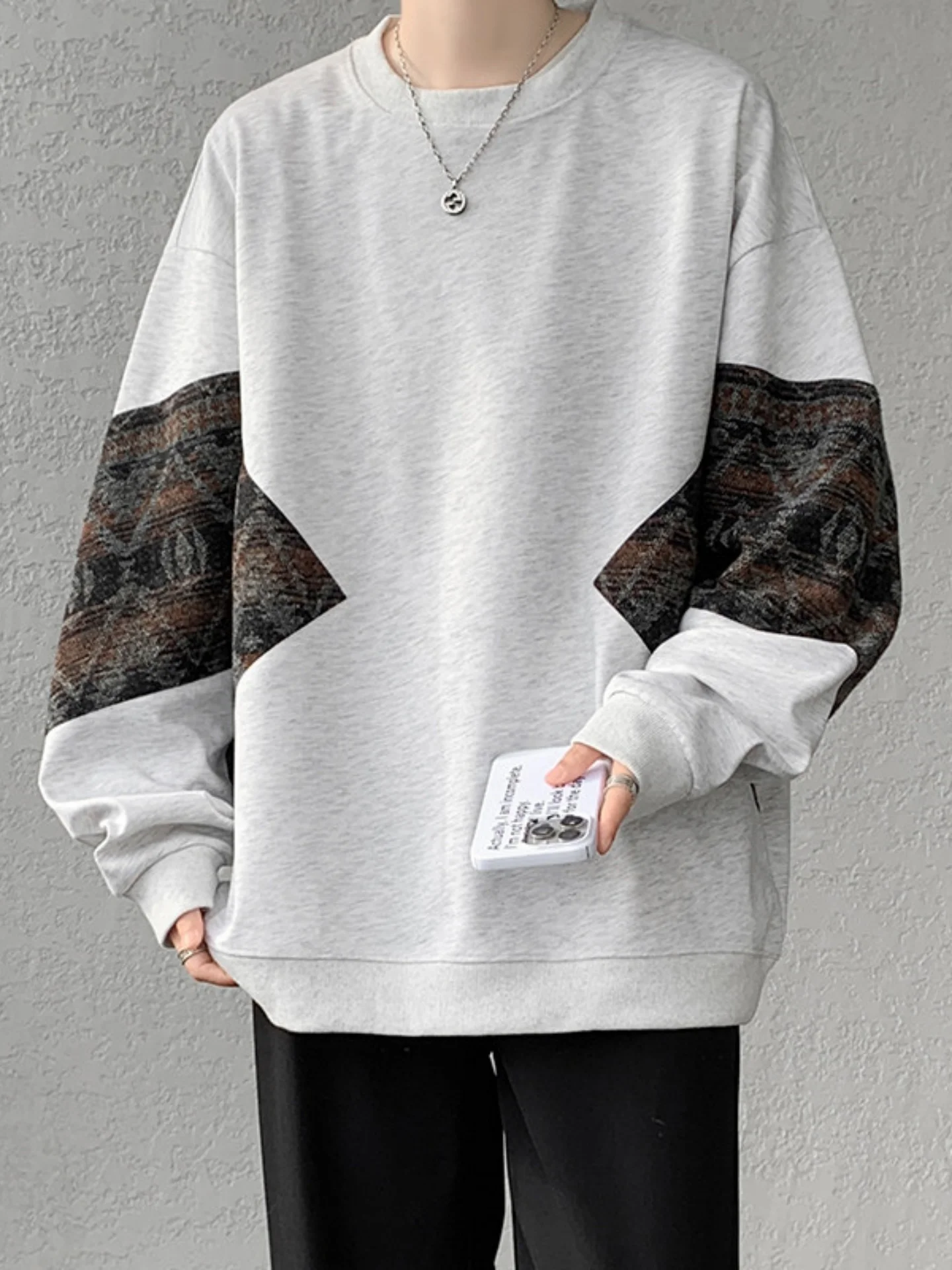Loose Fit round Ne Long Sve Hoodie Men's Autumn Oversize Ethnic Color Blo Print Comfortable Polyester Sweatirt
Loose Fit round Ne Long Sve Hoodie Men's Autumn Oversize Ethnic Color Blo Print Comfortable Polyester Sweatirt