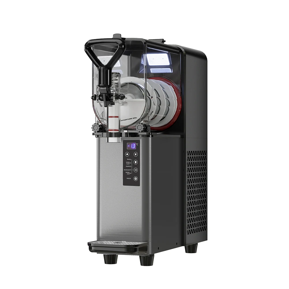 3L/ 1gal Mini Smart Slushy Making Machine Home Use Low Noise Cold Juice Margarita Slush Machine With R290 Coolant 290W 220-240V
3L/ 1gal Mini Smart Slushy Making Machine Home Use Low Noise Cold Juice Margarita Slush Machine With R290 Coolant 290W 220-240V