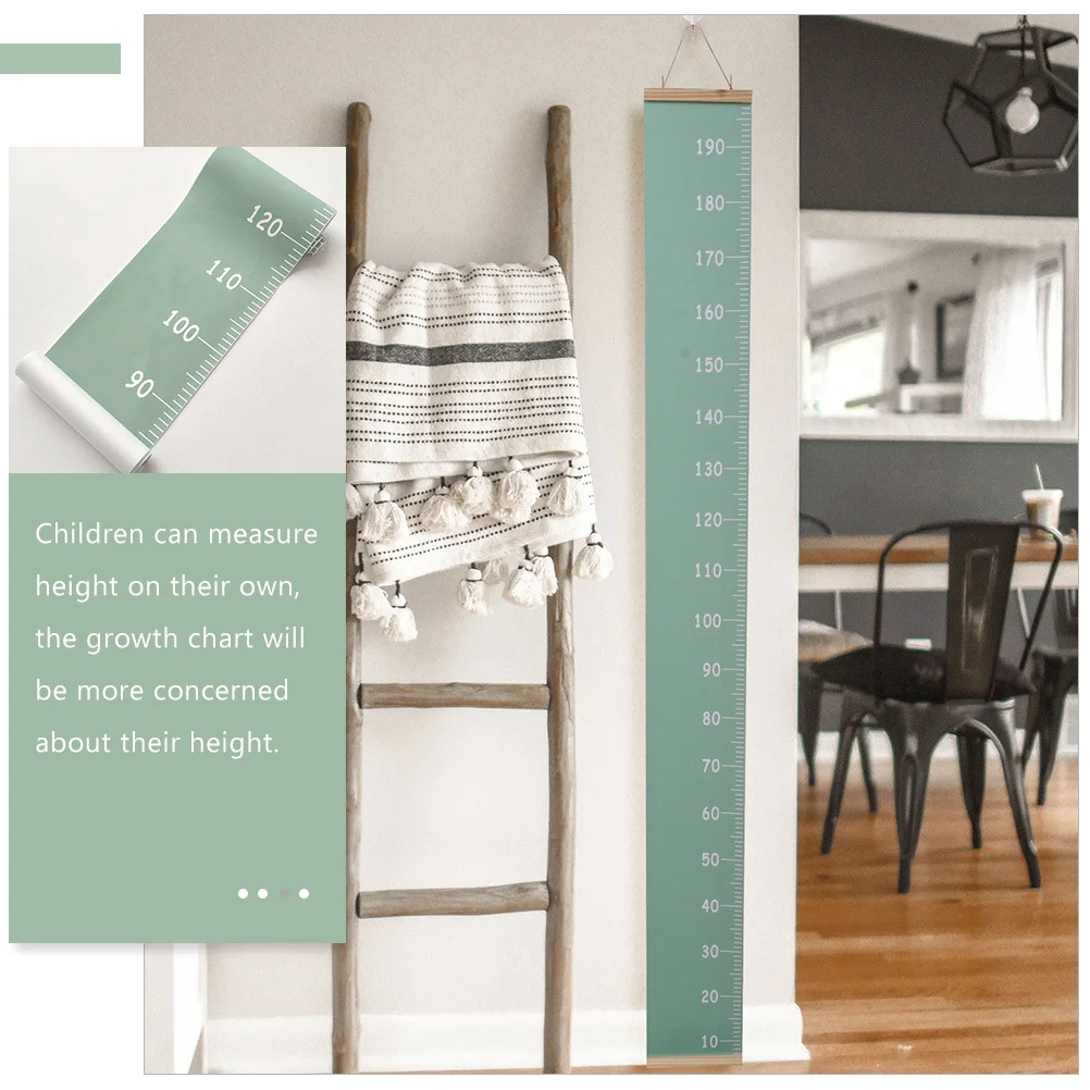 1Set Hanging Kids Height Measurement Chart Wooden Canvas Growth Chart Wall Decor for Room Kindergarten Height Measurement 
1Set Hanging Kids Height Measurement Chart Wooden Canvas Growth Chart Wall Decor for Room Kindergarten Height Measurement