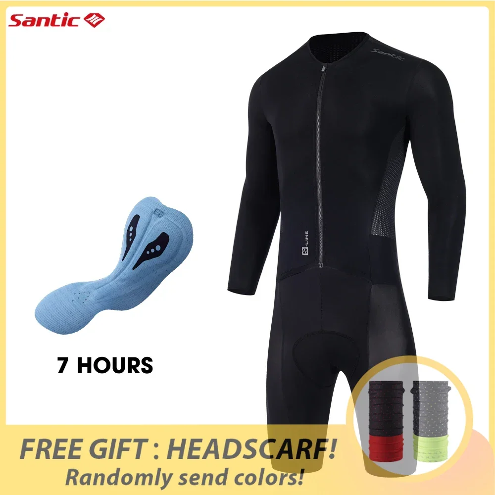 Santic Men's Cycling Bib Shorts Breathable Jumpsuits Cycling Suits Imported Cushion Bicycle Pants Quick Drying
Santic Men's Cycling Bib Shorts Breathable Jumpsuits Cycling Suits Imported Cushion Bicycle Pants Quick Drying