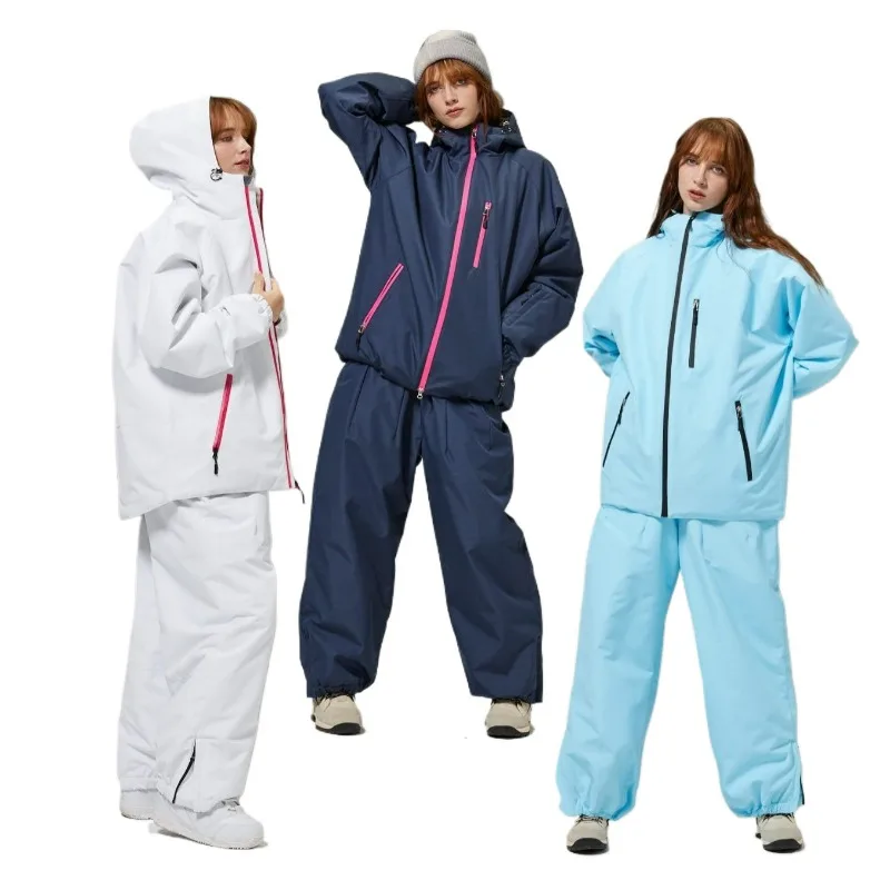 2025 New Plus Size Unisex Ski Suit - Big and Tall Waterproof Windproof Snowboard Skiing Suites Men Women Winter Sports Gear
2025 New Plus Size Unisex Ski Suit - Big and Tall Waterproof Windproof Snowboard Skiing Suites Men Women Winter Sports Gear