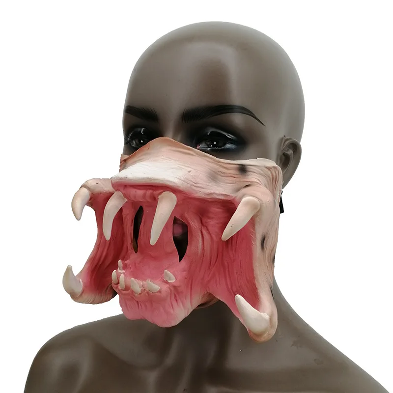Movie Alien Vs. Predator Mask Alien Wolf Half Face Mask Horror Monster Masks Halloween Alien Hunter Mask Iron Blood Warrior Mask
Movie Alien Vs. Predator Mask Alien Wolf Half Face Mask Horror Monster Masks Halloween Alien Hunter Mask Iron Blood Warrior Mask