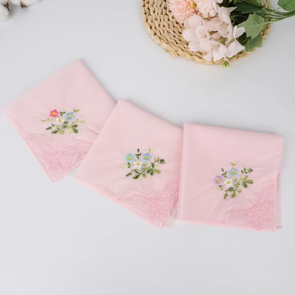 Elegant Cotton Square Handkerchief Reusable Soft Embroidered Floral Cloth Hankies Fabrics For Women
Elegant Cotton Square Handkerchief Reusable Soft Embroidered Floral Cloth Hankies Fabrics For Women