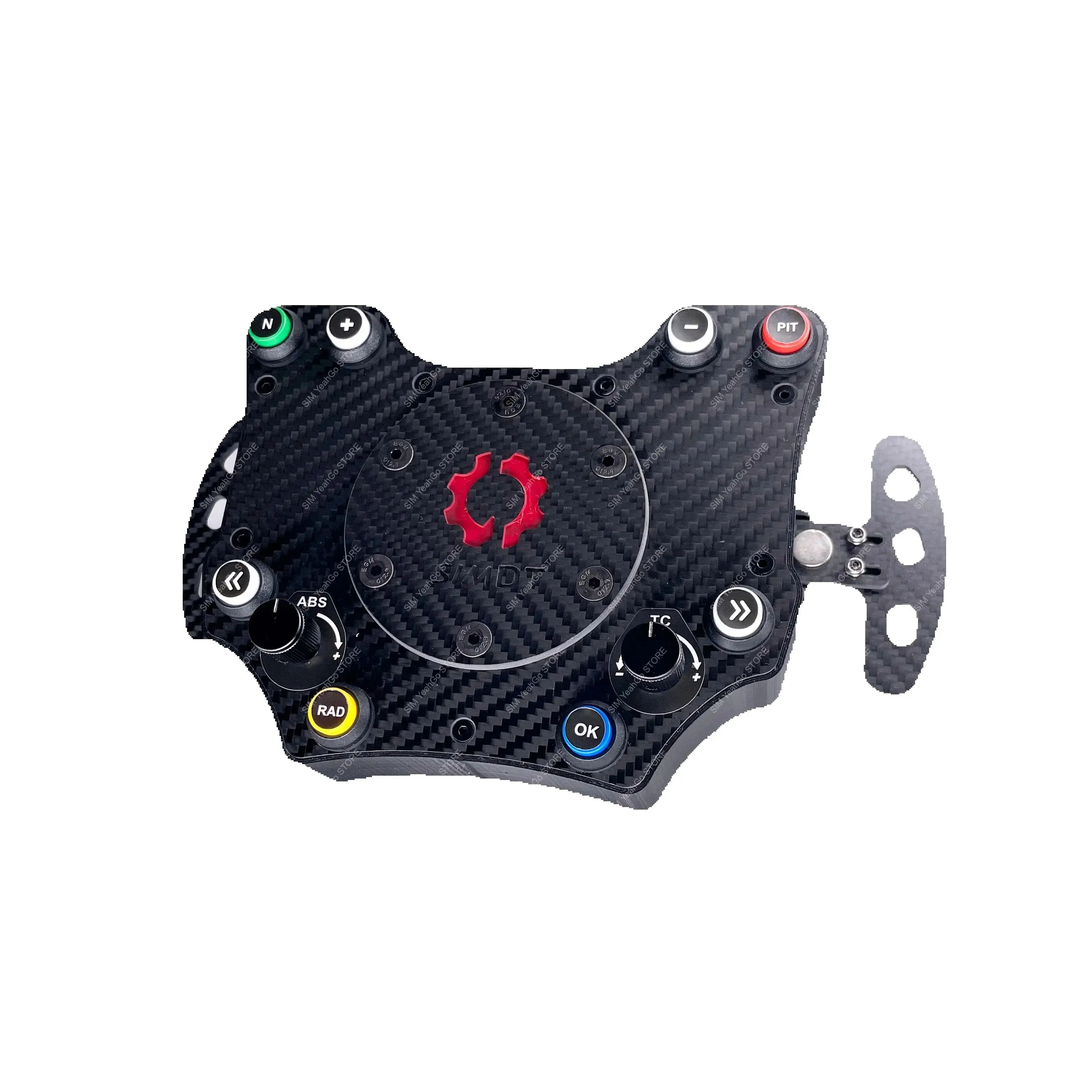 Wireless Racing Hub Carbon Fiber Bluetooth Control Box with Ultra-Light Design Plug & Play for Logitech g29 Thrustmaster FANATEC
Wireless Racing Hub Carbon Fiber Bluetooth Control Box with Ultra-Light Design Plug & Play for Logitech g29 Thrustmaster FANATEC