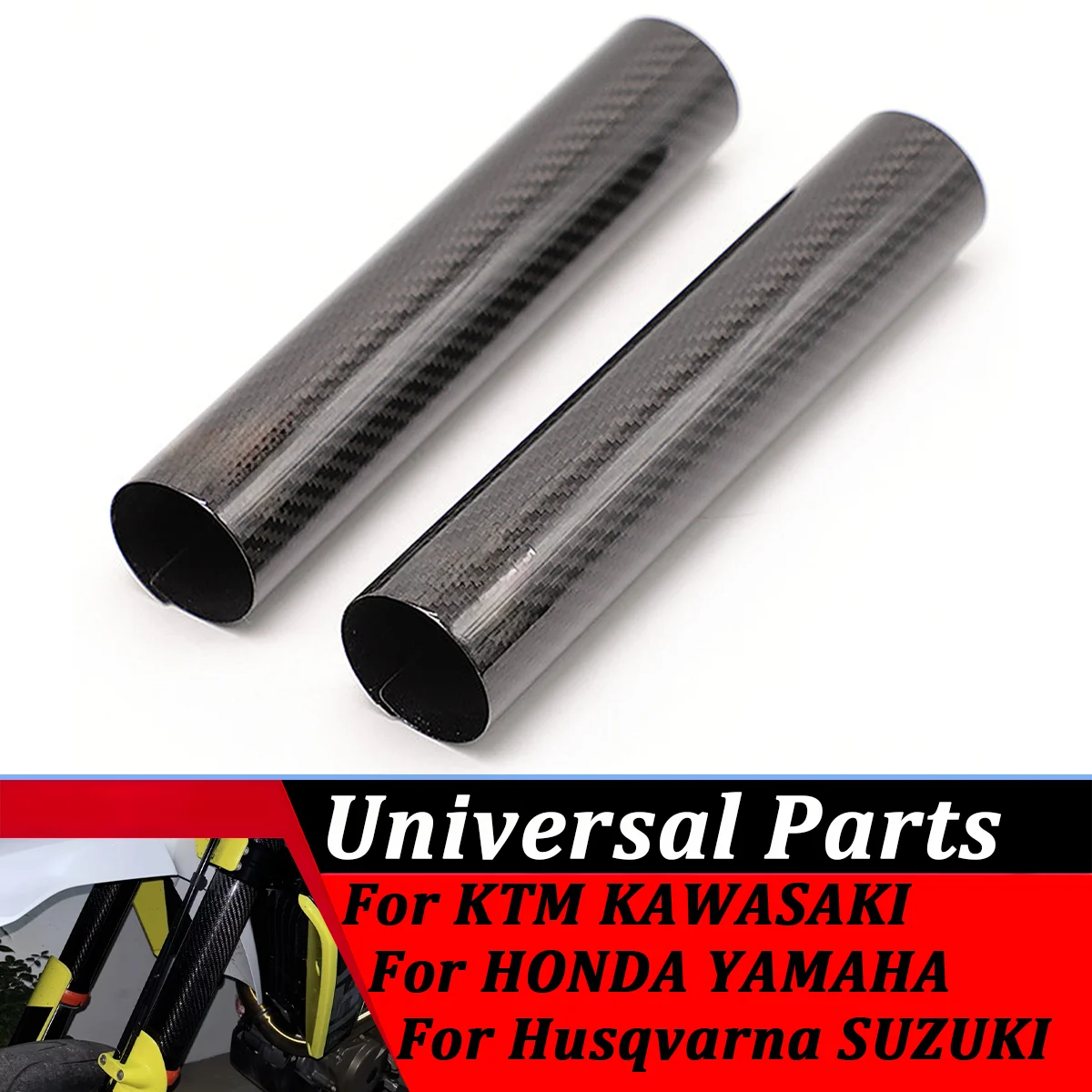 Motorcycle Carbon Fiber Adjustable Front Fork Shock Guard Protector For HONDA CR125R CR250R CRF250X CRF450X CRF250RX CRF450RX
Motorcycle Carbon Fiber Adjustable Front Fork Shock Guard Protector For HONDA CR125R CR250R CRF250X CRF450X CRF250RX CRF450RX