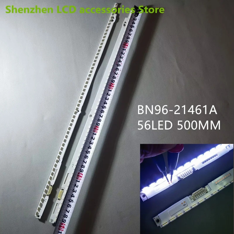 LED Strip For Samsung UE40ES5700 UE40ES5500K UN40ES6100G UE40ES6710 40ES6800 BN96-21461A 21460A 2012SVS40 2D 6pin 56LED 500MM
LED Strip For Samsung UE40ES5700 UE40ES5500K UN40ES6100G UE40ES6710 40ES6800 BN96-21461A 21460A 2012SVS40 2D 6pin 56LED 500MM