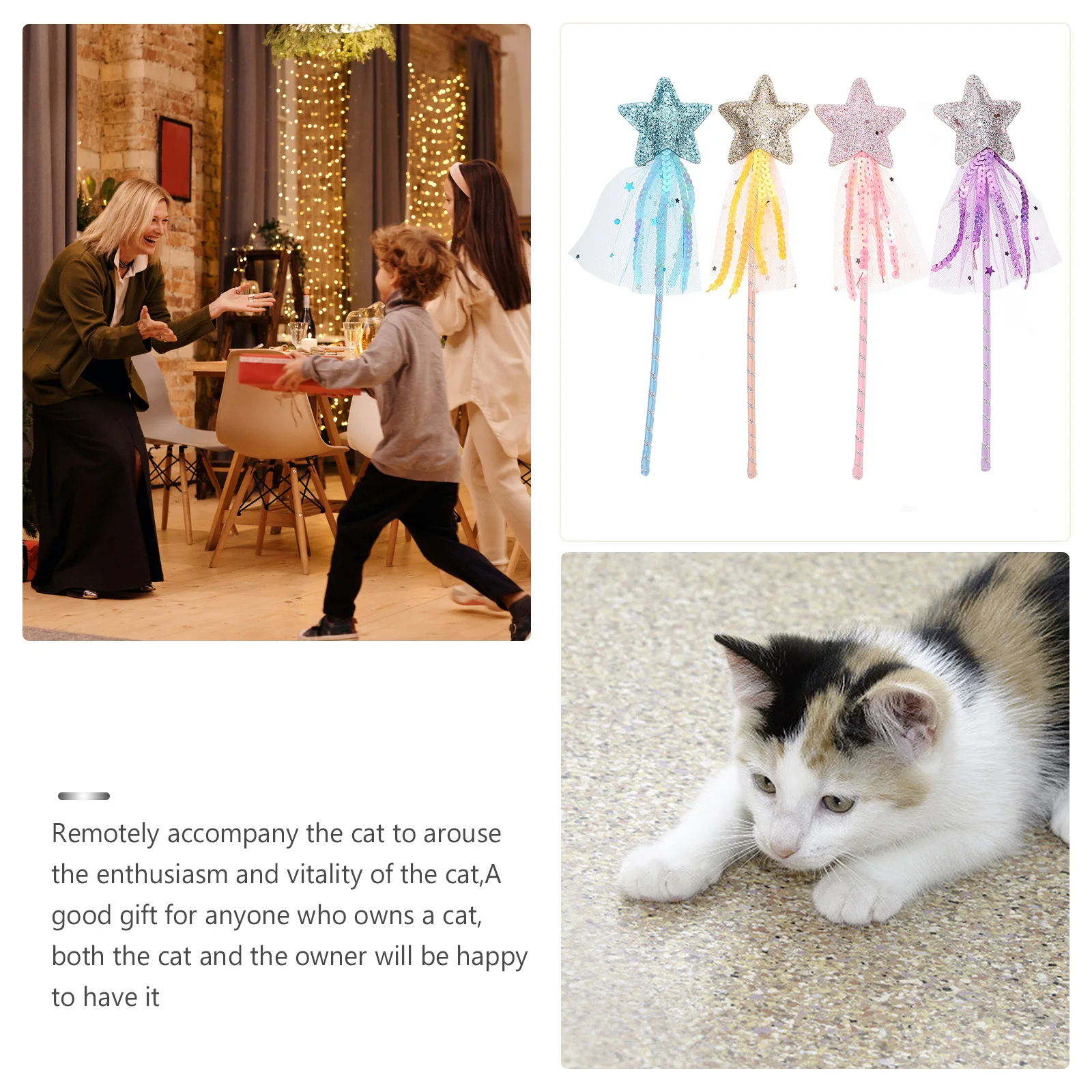 4pcs Fairy Wands For Girls Magical Wand Kids Wood Crafts Creative Stickers Glitters Decoration Safe Smooth Surface Exercise
4pcs Fairy Wands For Girls Magical Wand Kids Wood Crafts Creative Stickers Glitters Decoration Safe Smooth Surface Exercise