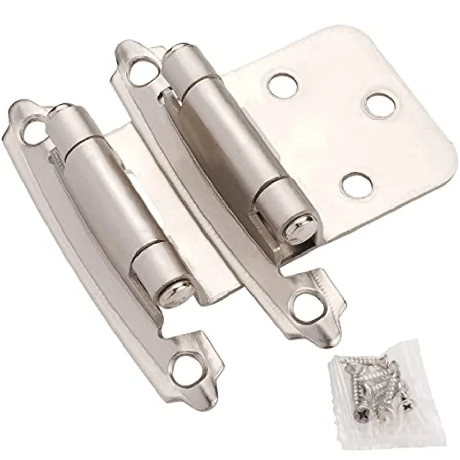 Cabinet Hinges for Kitchen Cabinets Doors 30 Pair -60 Pcs -1/2" Overlay (Variable) -Self Closing Kitchen Cabinet Hinges Flush M
Cabinet Hinges for Kitchen Cabinets Doors 30 Pair -60 Pcs -1/2" Overlay (Variable) -Self Closing Kitchen Cabinet Hinges Flush M