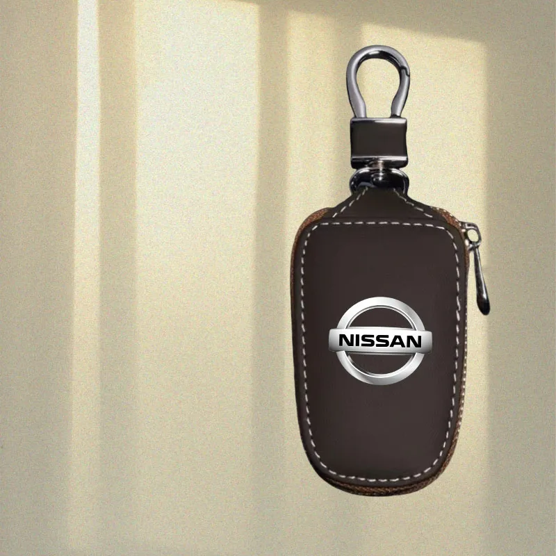 Car Leather Zipper Key Case for Nissan Nismo Tiida Teana GTR Maxima Sentra Megane Modus Keyless Remote Storage Bag
Car Leather Zipper Key Case for Nissan Nismo Tiida Teana GTR Maxima Sentra Megane Modus Keyless Remote Storage Bag