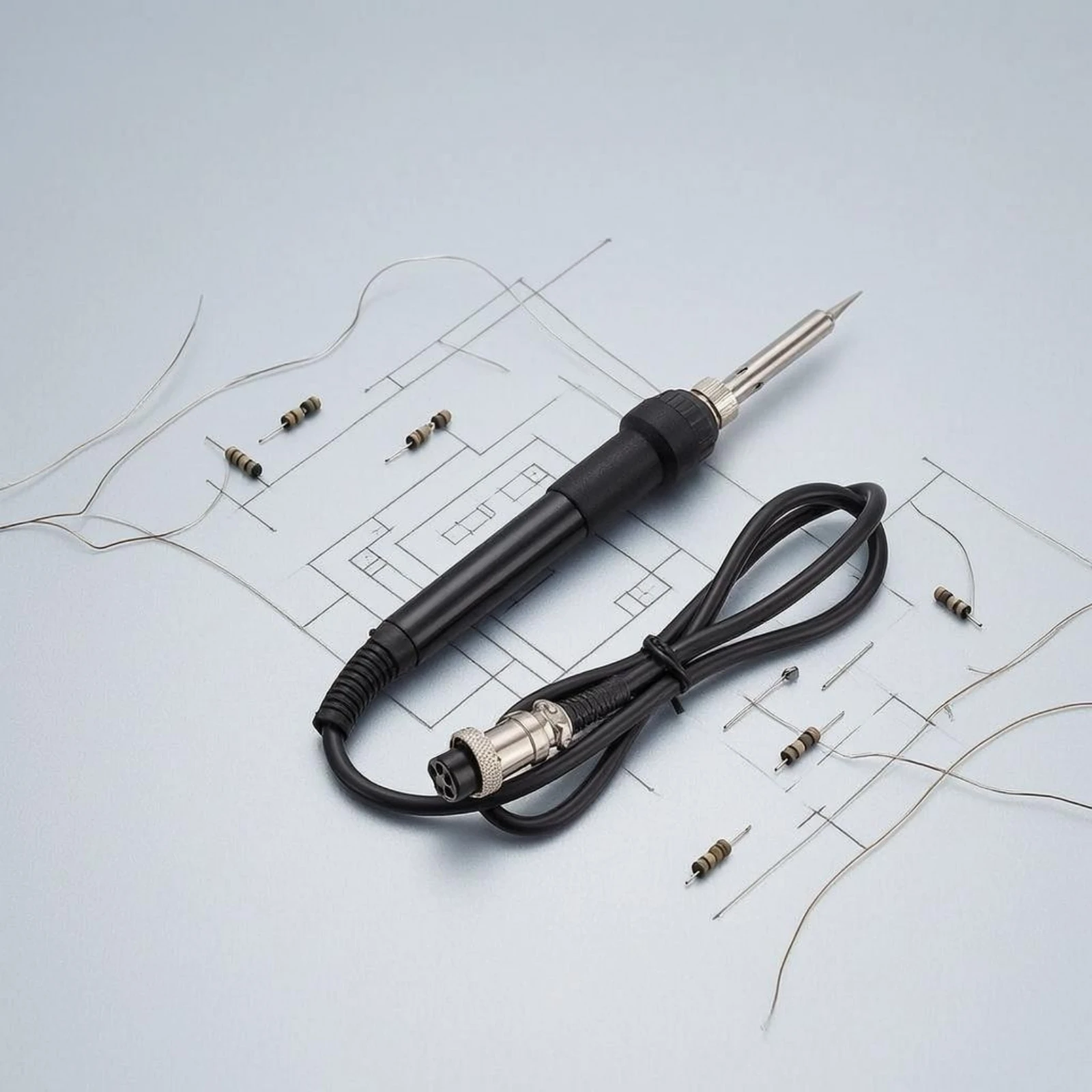 Soldering Iron Handle Insulated Section Replacement Soldering Handle Repair Tool Tapered Body Easy to Install
Soldering Iron Handle Insulated Section Replacement Soldering Handle Repair Tool Tapered Body Easy to Install