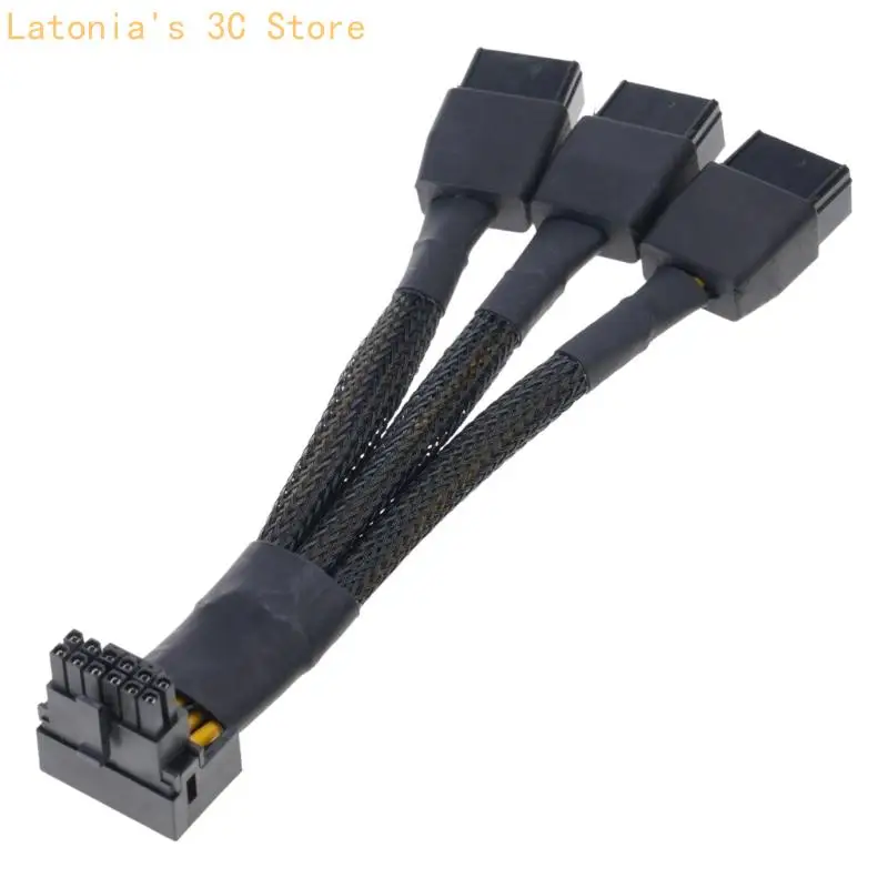 16Pin GPU Cable to 3X8Pin Pcie 16AWG PCIE5.0 12VHPWR 600W 90° Pcie5.0 Cable for GPU RTX4090 RTX4080 X3UB
16Pin GPU Cable to 3X8Pin Pcie 16AWG PCIE5.0 12VHPWR 600W 90° Pcie5.0 Cable for GPU RTX4090 RTX4080 X3UB