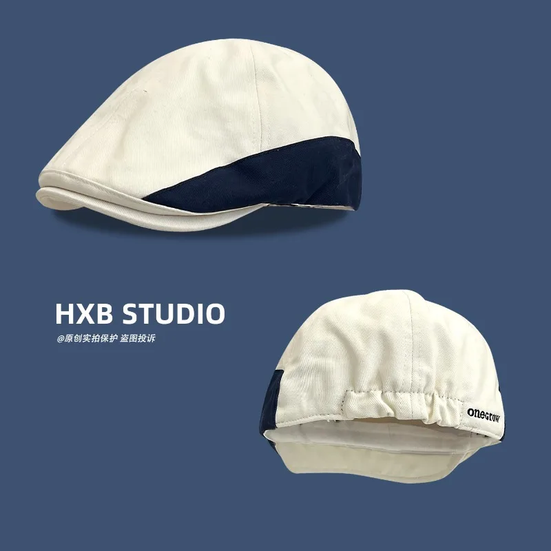 Retro Color Matching Simple Letter Embroidery Berets for Women Summer Autumn Travel Sunscreen Versatile Retro Forward Hats Men
Retro Color Matching Simple Letter Embroidery Berets for Women Summer Autumn Travel Sunscreen Versatile Retro Forward Hats Men