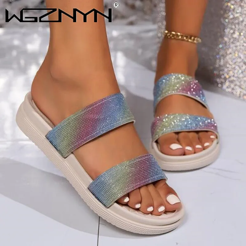 Women Slippers with Soft Heel and Mixed Colors Fashion Women Shoes 2025 Outdoor Platform Daily Leisure Women's Sandals Slippers
Women Slippers with Soft Heel and Mixed Colors Fashion Women Shoes 2025 Outdoor Platform Daily Leisure Women's Sandals Slippers