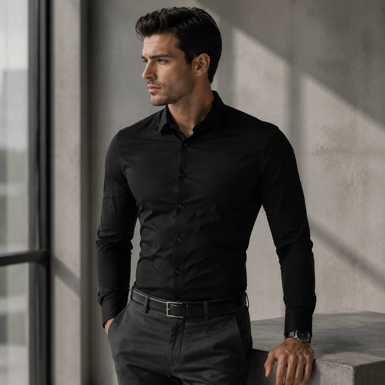 14 Colors Solid Color Men's Fashionable Candy Color Long Sleeve Casual Button Down Shirt
14 Colors Solid Color Men's Fashionable Candy Color Long Sleeve Casual Button Down Shirt