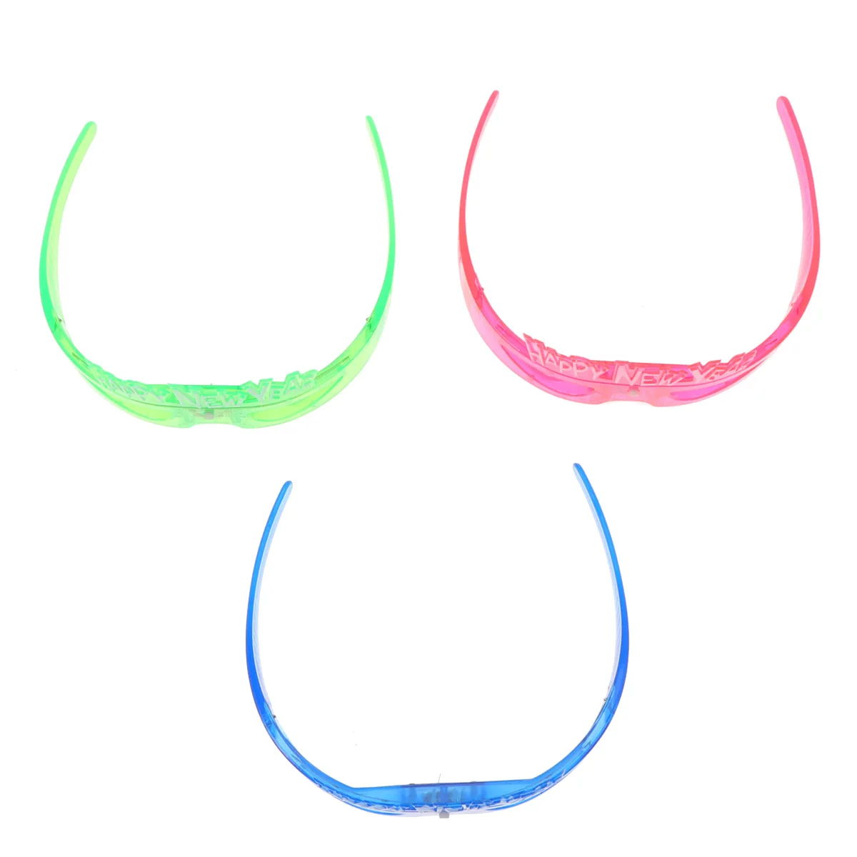 3 PCS Glowing Glasses Party Flashing Light up New Year Novelty LED for Eyeglasses
3 PCS Glowing Glasses Party Flashing Light up New Year Novelty LED for Eyeglasses