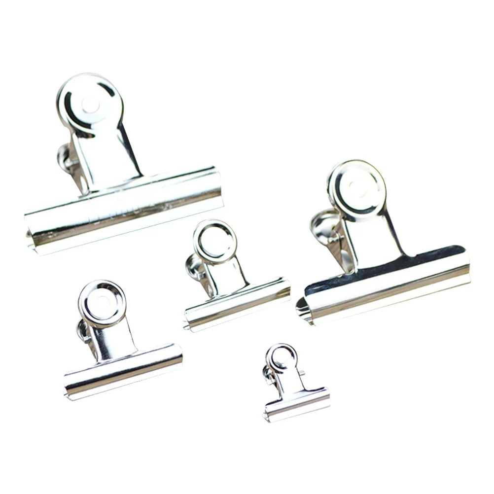 30 Pcs Bill Folder Paper Clamp Stationery Clip Diary Decoration Metal Clips Documents Tongs Food Bag Stainless Steel Planner
30 Pcs Bill Folder Paper Clamp Stationery Clip Diary Decoration Metal Clips Documents Tongs Food Bag Stainless Steel Planner