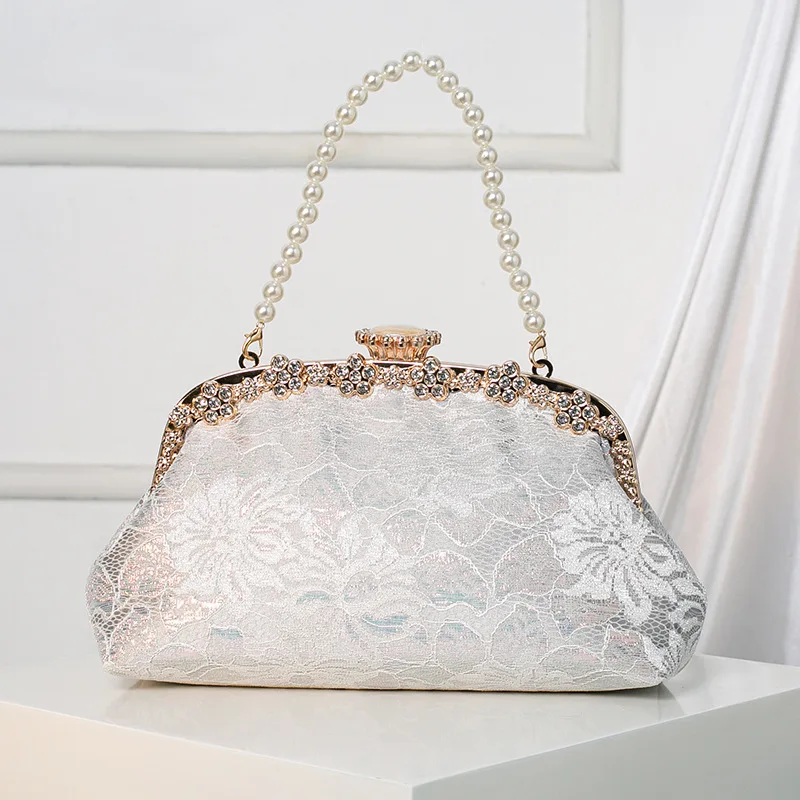 Chinese Style Evening Bags Luxury Vintage Party Wedding Dinner Bags Pearl Chain Shoulder Crossbody Bags Ladies Elegant Clutch
Chinese Style Evening Bags Luxury Vintage Party Wedding Dinner Bags Pearl Chain Shoulder Crossbody Bags Ladies Elegant Clutch