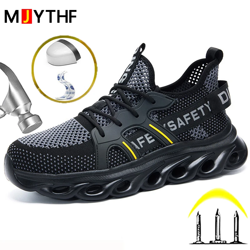 Breathable Indestructible shoes Anti puncture Safety Shoes Men Anti-smash Work Sneakers Men Steel toe shoes Security footwear
Breathable Indestructible shoes Anti puncture Safety Shoes Men Anti-smash Work Sneakers Men Steel toe shoes Security footwear