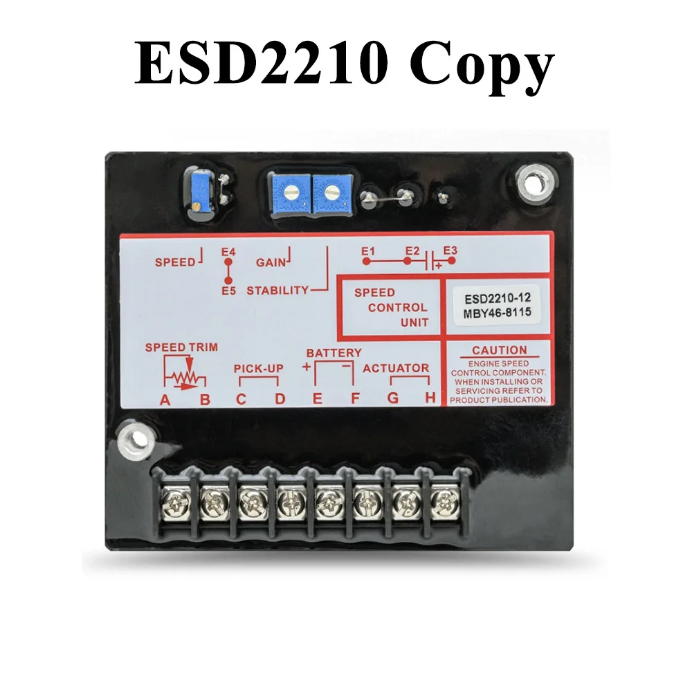 ESD2210 DC12V 24V Контроллер скорости двигателя Плата управления двигателем постоянного тока Привод регулятора Панель генераторной установки Запчасти ESD2210-12 ESD2210-24
ESD2210 DC12V 24V Контроллер скорости двигателя Плата управления двигателем постоянного тока Привод регулятора Панель генераторной установки Запчасти ESD2210-12 ESD2210-24