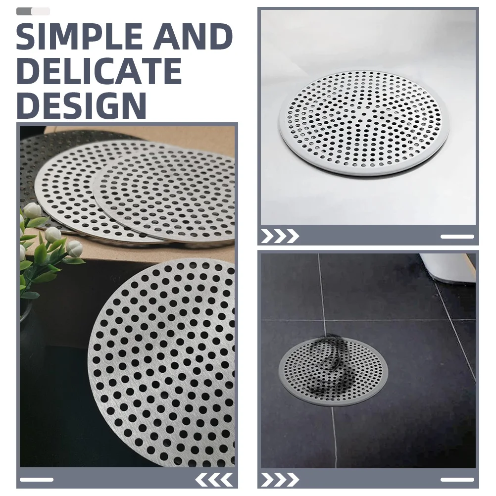 2Pcs Stainless Steel Hair Catcher Shower Drain Cover Bathtub Bathroom Drain Strainer Round Metal Protector Hair Catcher Bathtub
2Pcs Stainless Steel Hair Catcher Shower Drain Cover Bathtub Bathroom Drain Strainer Round Metal Protector Hair Catcher Bathtub