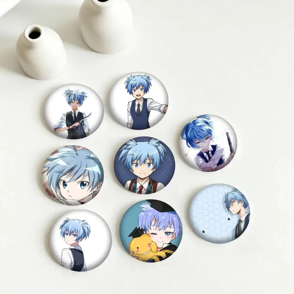 A-Anime Assassination Classroom Nagisa Shiota 25mm 32mm 44mm 58mm 75mm Brooches Badges Pins for Accessories Gift
A-Anime Assassination Classroom Nagisa Shiota 25mm 32mm 44mm 58mm 75mm Brooches Badges Pins for Accessories Gift
