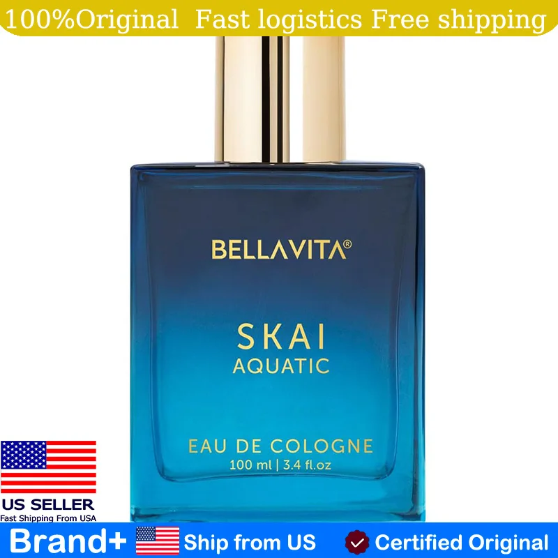 BellaVita Skai Aquatic Eau De Parfum 100ml Elegant Scent Her Long Lasting Body Spray for Women All-Day Fresh Cologne Portable
BellaVita Skai Aquatic Eau De Parfum 100ml Elegant Scent Her Long Lasting Body Spray for Women All-Day Fresh Cologne Portable