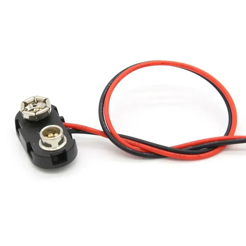 200pcs 9V Battery Snap Hard Shell DC Snap on Strap Battery Holder Clips ConnectorsT Type Buckle 15cm Lead Wire Cable Butt Plug
200pcs 9V Battery Snap Hard Shell DC Snap on Strap Battery Holder Clips ConnectorsT Type Buckle 15cm Lead Wire Cable Butt Plug