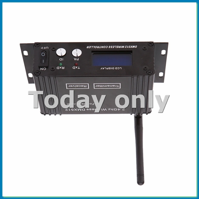 2,4G беспроводной контроллер 512, передатчик, приемник, ЖК-дисплей, регулируемый повторитель мощности, контроллер освещения, США PLUG-A09I
2,4G беспроводной контроллер 512, передатчик, приемник, ЖК-дисплей, регулируемый повторитель мощности, контроллер освещения, США PLUG-A09I