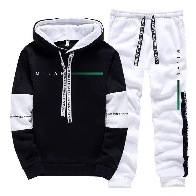 2025 New Arrival Man Sportswear 2pcs Set Hooded Sweatshirt Jogger Pants High Quality Male Home Outdoor Casual Sport Jogging Suit
2025 New Arrival Man Sportswear 2pcs Set Hooded Sweatshirt Jogger Pants High Quality Male Home Outdoor Casual Sport Jogging Suit