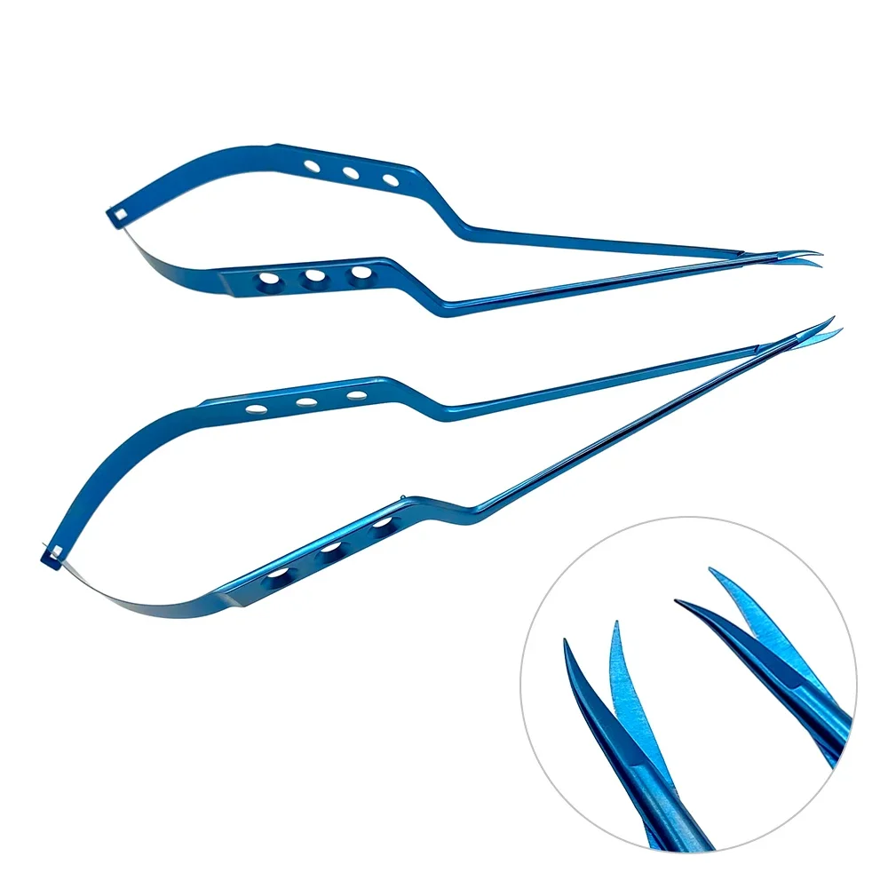 Micro Neurosurgery Shark Scissors Left/ Right Titanium microsurgical Scissors Neurosurgery Instruments
Micro Neurosurgery Shark Scissors Left/ Right Titanium microsurgical Scissors Neurosurgery Instruments