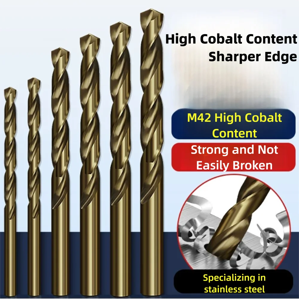 High Quality Cobalt M42 Hard Metal Drill Bit Hole Stainless Steel Pipe Woodwork Tool Carpenter Multi-Material Machine Accessory
High Quality Cobalt M42 Hard Metal Drill Bit Hole Stainless Steel Pipe Woodwork Tool Carpenter Multi-Material Machine Accessory