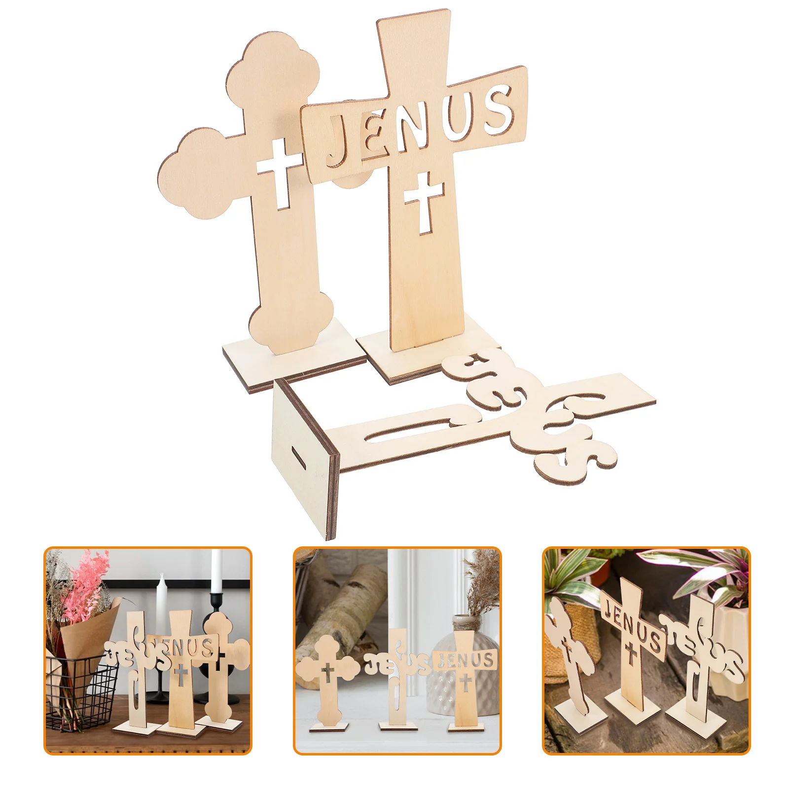 15Pcs Wooden Cross Ornaments Handcrafted Wood Crosses Baptism Centerpieces Religious Celebration Decor Cross Craft Supplies
15Pcs Wooden Cross Ornaments Handcrafted Wood Crosses Baptism Centerpieces Religious Celebration Decor Cross Craft Supplies