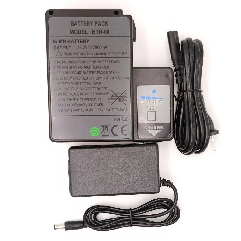 Аккумулятор 13.2V BTR-08 с зарядным устройством для BTR08 F Ion Connector FSM-60S 18S
Аккумулятор 13.2V BTR-08 с зарядным устройством для BTR08 F Ion Connector FSM-60S 18S