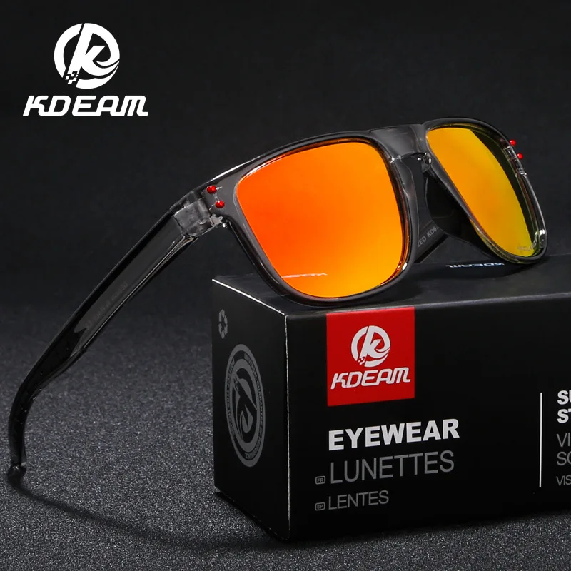 KDEAM Brand Classic Design Polarized Sunglasses For Men Coating Mirrored Lens UV400 Oval Sports Sun Glasses Fashion Women Shades
KDEAM Brand Classic Design Polarized Sunglasses For Men Coating Mirrored Lens UV400 Oval Sports Sun Glasses Fashion Women Shades