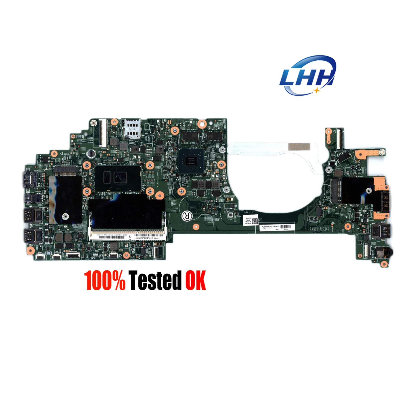 LHH Laptop Motherboard for LENOVO ThinkPad P40 YOGA 460 CPU I7-6500U Mainboard 14283-3
LHH Laptop Motherboard for LENOVO ThinkPad P40 YOGA 460 CPU I7-6500U Mainboard 14283-3