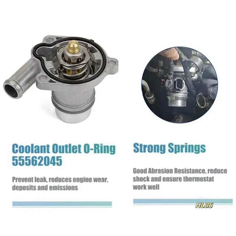 Car Engine Coolant Thermostat 55565336 55593034 For Cruze Sonic Trax Buick Encore 1.4L Opel 2011-2018
Car Engine Coolant Thermostat 55565336 55593034 For Cruze Sonic Trax Buick Encore 1.4L Opel 2011-2018