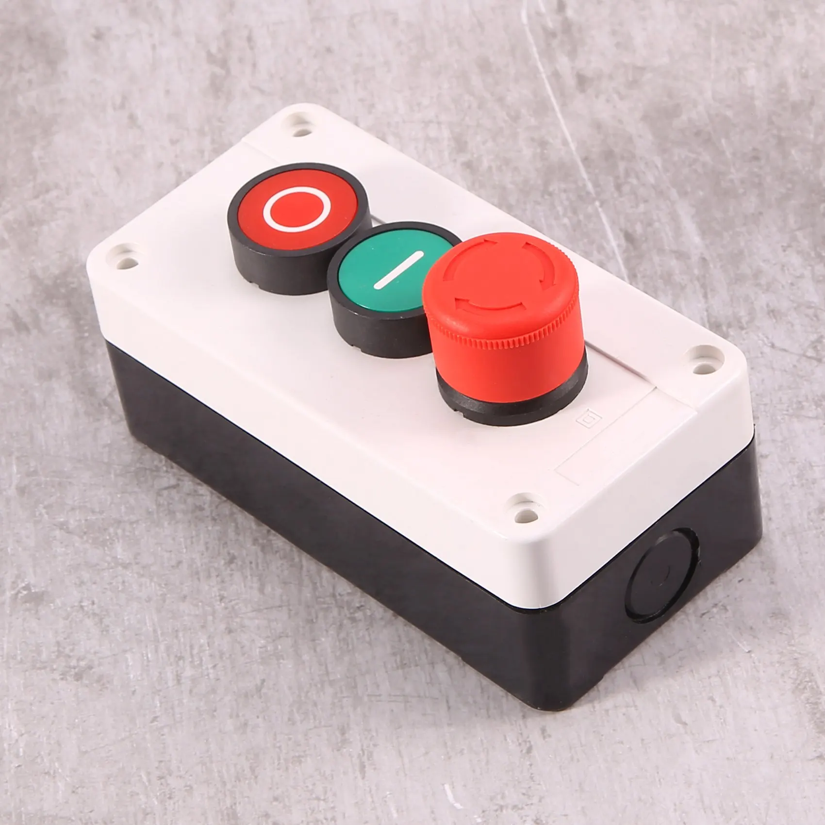 Delighted- NC Emergency Stop NO Red Green Momentary Push Button Switch Station 600V 10A
Delighted- NC Emergency Stop NO Red Green Momentary Push Button Switch Station 600V 10A