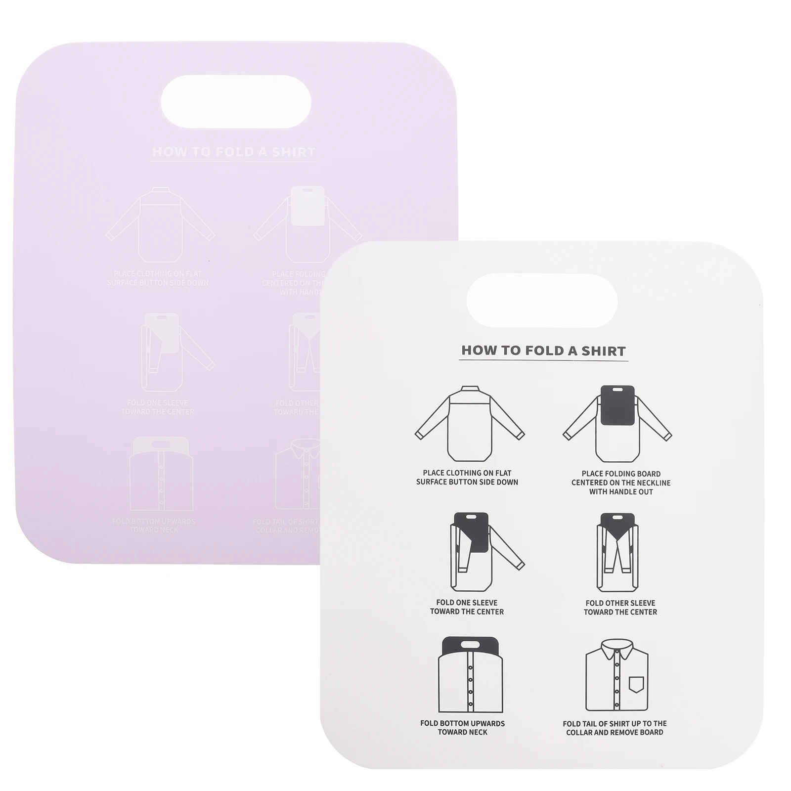 2 Pcs Clothes Folding Board Anti-wrinkle Shirt Organizer Garment Folder Home Travel Use Storage Solution
2 Pcs Clothes Folding Board Anti-wrinkle Shirt Organizer Garment Folder Home Travel Use Storage Solution